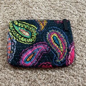 Vera Bradley Multicolor Paisley Cosmetic Bag